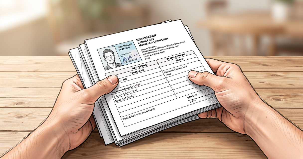 Documents nécessaires pour la demande RQTH : pièce d'identité et certificat médical